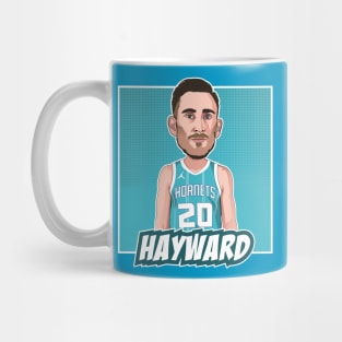 Gordon Hayward Cartoon Artwork Mug